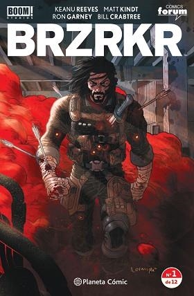 BRZRKR Nº 01/12 | 9788411120074 | REEVES,KEANU/KINDT,MATT/GARNEY,RON | Libreria Geli - Librería Online de Girona - Comprar libros en catalán y castellano