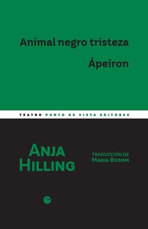 ANIMAL NEGRO TRISTEZA.ÁPEIRON | 9788418322778 | HILLING,ANJA | Libreria Geli - Librería Online de Girona - Comprar libros en catalán y castellano