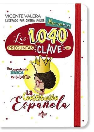 MARTINA MINI. LAS 1040 PREGUNTAS "CLAVE" DE LA CONSTITUCIÓN ESPAÑOLA | 9788430984978 | VALERA GÓMEZ DE LA PEÑA,VICENTE J. | Libreria Geli - Librería Online de Girona - Comprar libros en catalán y castellano