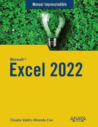 EXCEL 2022 | 9788441545182 | VALDÉS-MIRANDA,CLAUDIA | Libreria Geli - Librería Online de Girona - Comprar libros en catalán y castellano