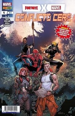 FORTNITE X MARVEL.CONFLICTO CERO # 01 | 9788411017091 | DÁVILA,SERGIO/GAGE,CHRISTOS | Llibreria Geli - Llibreria Online de Girona - Comprar llibres en català i castellà