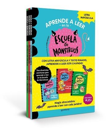 PACK APRENDER A LEER EN LA ESCUELA DE MONSTRUOS (LIBROS 1-3) | 9788419169983 | RIPPIN, SALLY/BENEGAS, MAR | Libreria Geli - Librería Online de Girona - Comprar libros en catalán y castellano