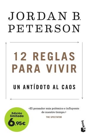 12 REGLAS PARA VIVIR | 9788408258841 | PETERSON, JORDAN B. | Llibreria Geli - Llibreria Online de Girona - Comprar llibres en català i castellà
