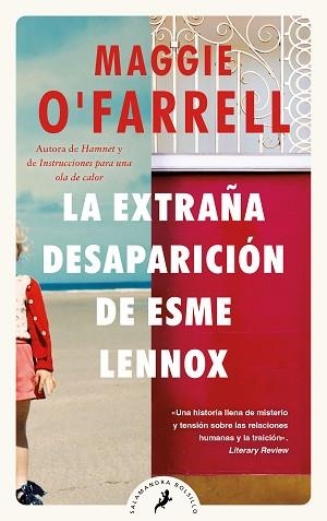LA EXTRAÑA DESAPARICIÓN DE ESME LENNOX | 9788418173080 | O'FARRELL, MAGGIE | Libreria Geli - Librería Online de Girona - Comprar libros en catalán y castellano