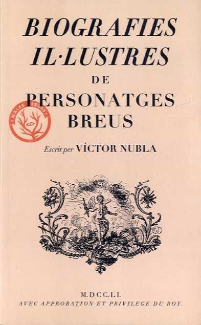 BIOGRAFIES IL·LUSTRES DE PERSONATGES BREUS | 9788412538403 | NUBLA, VÍCTOR | Libreria Geli - Librería Online de Girona - Comprar libros en catalán y castellano