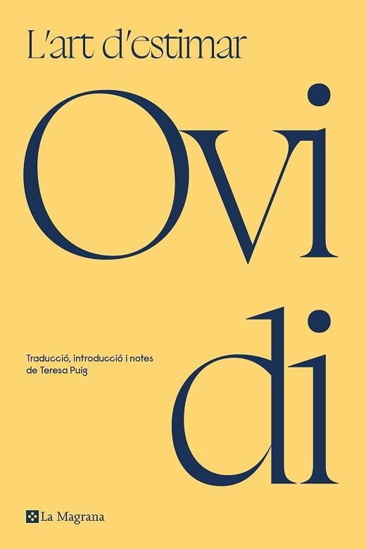 L'ART D'ESTIMAR | 9788419013156 | OVIDI | Libreria Geli - Librería Online de Girona - Comprar libros en catalán y castellano