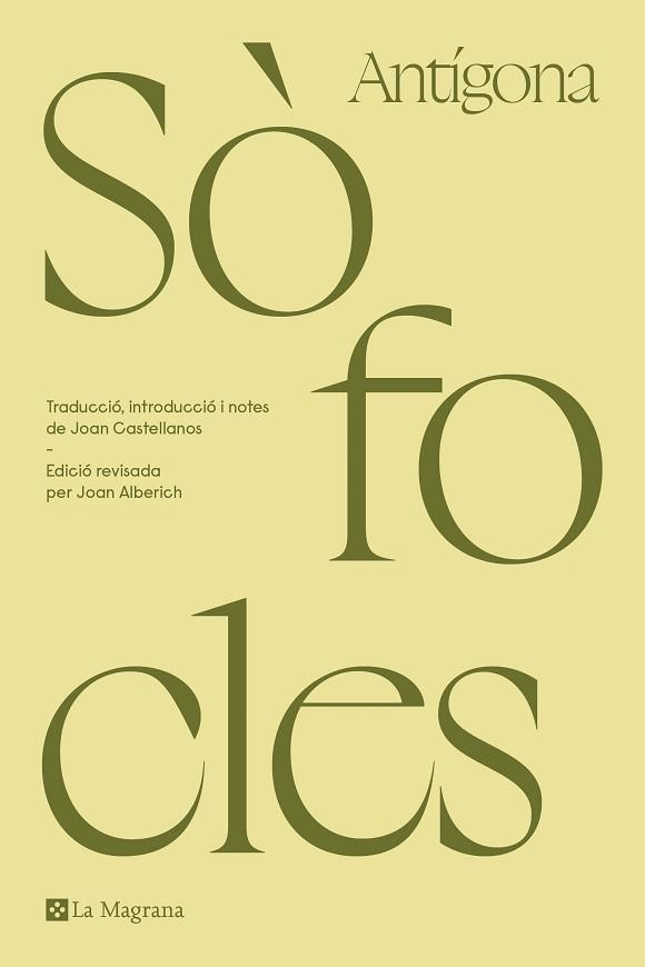 ANTÍGONA(SOFOCLES) | 9788419013767 | SÒFOCLES, | Libreria Geli - Librería Online de Girona - Comprar libros en catalán y castellano