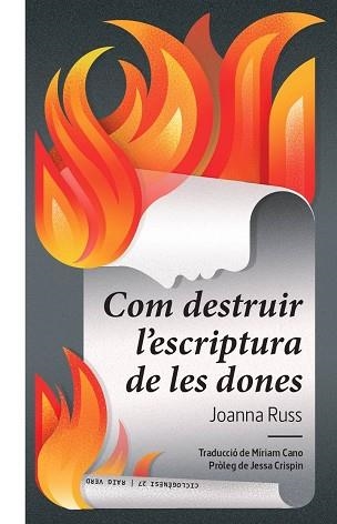 COM DESTRUIR L'ESCRIPTURA DE LES DONES | 9788419206930 | RUSS,JOANNA | Libreria Geli - Librería Online de Girona - Comprar libros en catalán y castellano