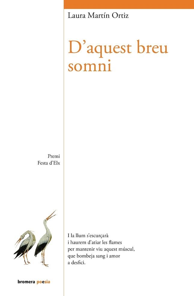 D'AQUEST BREU SOMNI | 9788413582962 | MARTÍN ORTIZ,LAURA | Libreria Geli - Librería Online de Girona - Comprar libros en catalán y castellano