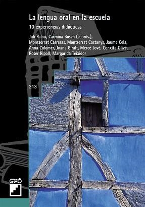 LA LENGUA ORAL EN LA ESCUELA | 9788478273898 | PALOU,JULI/BOSCH,CARMINA/... | Libreria Geli - Librería Online de Girona - Comprar libros en catalán y castellano