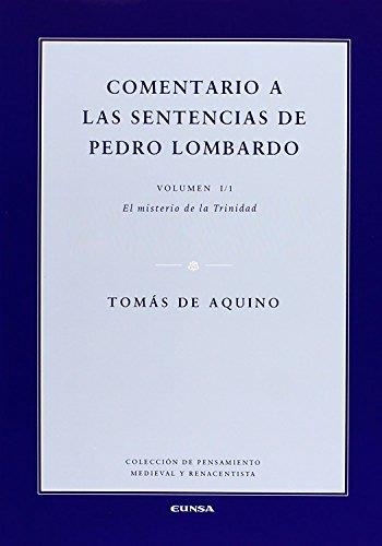 COMENTARIO A LAS SENTENCIAS DE PEDRO LOMBARDO V.1/1 | 9788431320317 | DE AQUINO,TOMAS | Libreria Geli - Librería Online de Girona - Comprar libros en catalán y castellano