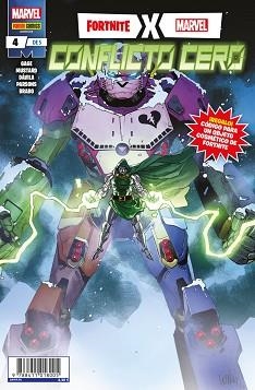 MARVEL/FORTNITE CONFLICTO CERO N.4 | 9788411018005 |   | Llibreria Geli - Llibreria Online de Girona - Comprar llibres en català i castellà