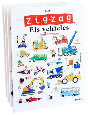 ZIG-ZAG ELS VEHICLES | 9788491018940 | MAKII | Llibreria Geli - Llibreria Online de Girona - Comprar llibres en català i castellà