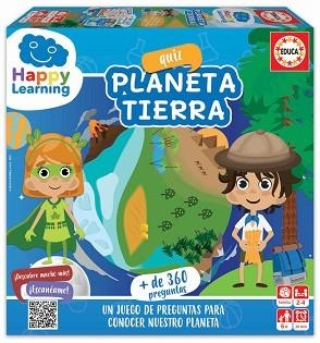 QUIZ PLANETA TIERRA HAPPY LEARNING(APRÈN SOBRE L’ESPAI, LA TERRA, L’AIGUA I LA VIDA I APRÈN COM ÉS POSSIBLE SALVAR EL PLANETA DE LES AMENACES DEL CANV | 8412668193215 | Libreria Geli - Librería Online de Girona - Comprar libros en catalán y castellano