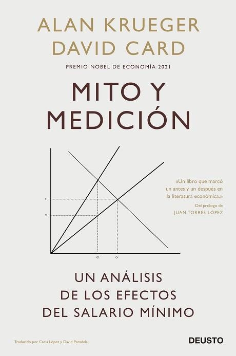 MITO Y MEDICIÓN | 9788423434039 | CARD Y ALAN KRUEGER,DAVID | Libreria Geli - Librería Online de Girona - Comprar libros en catalán y castellano