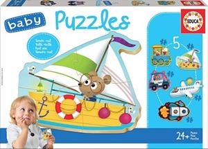 BABY PUZZLE-VEHÍCULOS | 8412668180598 | Libreria Geli - Librería Online de Girona - Comprar libros en catalán y castellano
