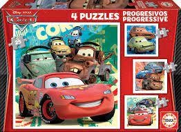 PUZZLES PROGRESIVOS - CARS 12-16-20-25 | 8412668149427 | Libreria Geli - Librería Online de Girona - Comprar libros en catalán y castellano