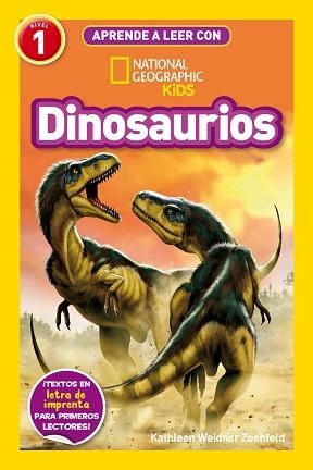APRENDE A LEER CON NATIONAL GEOGRAPHIC.DINOSAURIOS(NIVEL 1) | 9788482988238 | WEIDNER ZOEHFELD,KATHY | Llibreria Geli - Llibreria Online de Girona - Comprar llibres en català i castellà