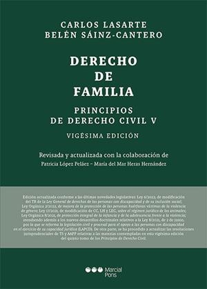 PRINCIPIOS DE DERECHO CIVIL-5.DERECHO DE FAMILIA(20ª EDICIÓN 2022) | 9788413814186 | LASARTE ÁLVAREZ,CARLOS | Libreria Geli - Librería Online de Girona - Comprar libros en catalán y castellano