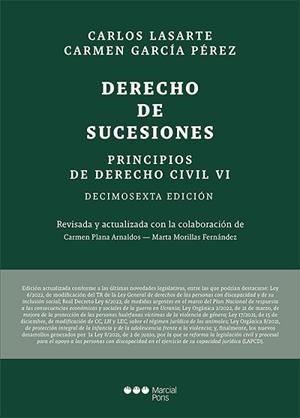 PRINCIPIOS DE DERECHO CIVIL-6.DERECHO DE SUCESIONES(16º EDICIÓN 2022) | 9788413814193 | LASARTE ÁLVAREZ,CARLOS | Libreria Geli - Librería Online de Girona - Comprar libros en catalán y castellano