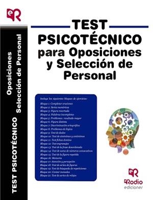 TEST PSICOTÉCNICO PARA OPOSICIONES Y SELECCIÓN DE PERSONAL | 9788418794087 | GUERRI PONS,MARTA | Llibreria Geli - Llibreria Online de Girona - Comprar llibres en català i castellà