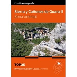 MAPA SIERRA Y CAÑONES DE GUARA(ZONA ORIENTAL) VOL.2 1:25.000 | 9788483215449 | Libreria Geli - Librería Online de Girona - Comprar libros en catalán y castellano