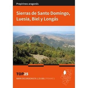 MAPA SIERRAS DE SANTO DOMINGO 1:25.000 (N.E) | 9788483215432 | Libreria Geli - Librería Online de Girona - Comprar libros en catalán y castellano