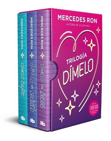 TRILOGÍA DÍMELO(ESTUCHE DÍMELO BAJITO / DÍMELO EN SECRETO / DÍMELO CON BESOS) | 9788413146201 | RON,MERCEDES | Libreria Geli - Librería Online de Girona - Comprar libros en catalán y castellano