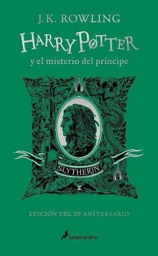 HARRY POTTER Y EL MISTERIO DEL PRÍNCIPE (EDICIÓN SLYTHERIN DEL 20º ANIVERSARIO) | 9788418637957 | ROWLING,J.K. | Libreria Geli - Librería Online de Girona - Comprar libros en catalán y castellano