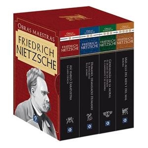 FRIEDRICH NIETZSCHE(ESTUCHE OBRAS MAESTRAS) | 9788497945530 | NIETZSCHE,FRIEDRICH | Libreria Geli - Librería Online de Girona - Comprar libros en catalán y castellano