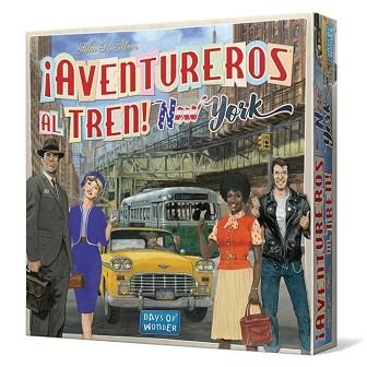 AVENTUREROS AL TREN NEW YORK(JOC DE TAULA) | 0824968208601 | Llibreria Geli - Llibreria Online de Girona - Comprar llibres en català i castellà