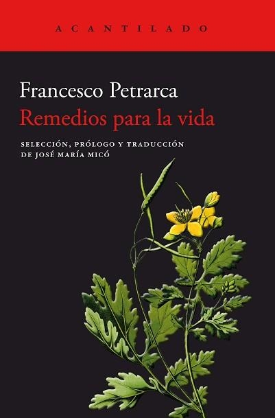 REMEDIOS PARA LA VIDA | 9788419036339 | PETRARCA,FRANCESCO | Libreria Geli - Librería Online de Girona - Comprar libros en catalán y castellano
