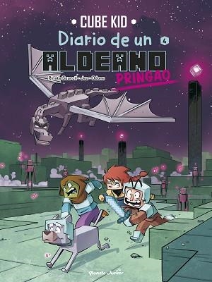 MINECRAFT. DIARIO DE UN ALDEANO PRINGAO.CÓMIC 4 | 9788408266662 | CUBE KID | Llibreria Geli - Llibreria Online de Girona - Comprar llibres en català i castellà