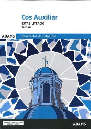 COS AUXILIAR DE LA GENERALITAT DE CATALUNYA(TEMARI.ESTABILITZACIÓ) | 9788411163095 |   | Llibreria Geli - Llibreria Online de Girona - Comprar llibres en català i castellà