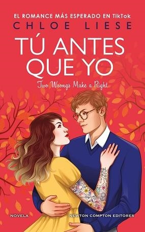 TÚ ANTES QUE YO | 9788419620002 | LIESE,CHLOE | Libreria Geli - Librería Online de Girona - Comprar libros en catalán y castellano