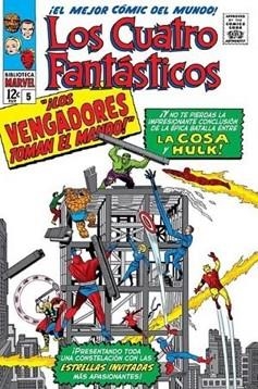 BIBLIOTECA MARVEL LOS 4 FANTASTICOS 5 | 9788411503334 | KIRBY,JACK/LEE,STAN | Libreria Geli - Librería Online de Girona - Comprar libros en catalán y castellano