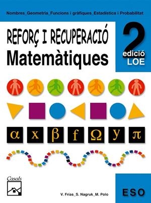 REFORÇ DE MATEMÀTIQUES-2(ESO.REPASSA I APROVA) | 9788421833315 | FRIAS,V. | Llibreria Geli - Llibreria Online de Girona - Comprar llibres en català i castellà