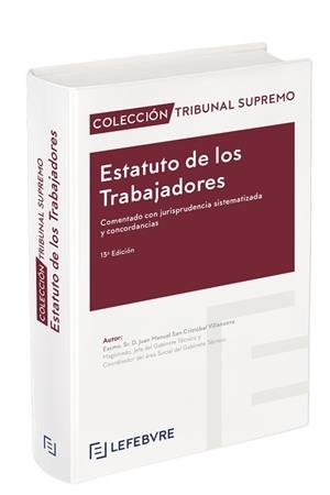 ESTATUTO DE LOS TRABAJADORES COMENTADO(13ª EDICIÓN 2023) | 9788419573155 |   | Libreria Geli - Librería Online de Girona - Comprar libros en catalán y castellano