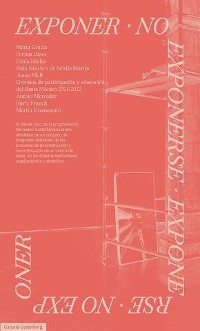 EXPONER,NO EXPONERSE | 9788419392763 |   | Libreria Geli - Librería Online de Girona - Comprar libros en catalán y castellano