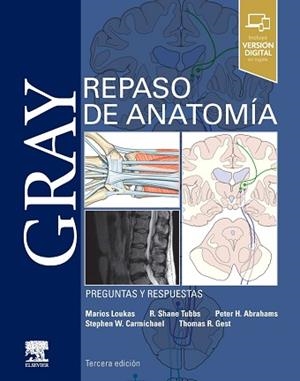 GRAY.REPASO DE ANATOMÍA | 9788491138099 | LOUKAS,MARIOS/TUBBS, R. SHANE | Llibreria Geli - Llibreria Online de Girona - Comprar llibres en català i castellà