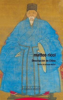 DESCRIPCIÓN DE CHINA | 9788413641041 | RICCI,MATTEO | Libreria Geli - Librería Online de Girona - Comprar libros en catalán y castellano