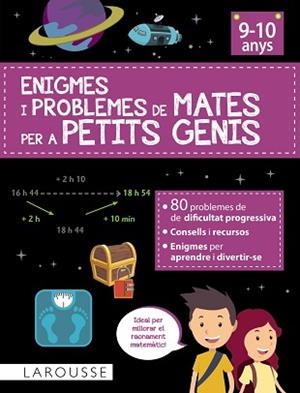 ENIGMES I PROBLEMES DE MATES PER A PETITS GENIS (9-10 ANYS) | 9788419436764 | AURIOL,SYLVAINE | Libreria Geli - Librería Online de Girona - Comprar libros en catalán y castellano
