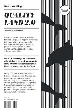 QUALITYLAND 2.0. EL SECRET DE LA KIKI | 9788419332400 | KLING,MARC-UWE | Libreria Geli - Librería Online de Girona - Comprar libros en catalán y castellano