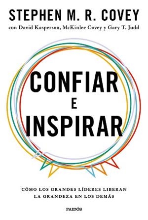 CONFIAR E INSPIRAR | 9788449340918 | COVEY,STEPHEN M. R. | Libreria Geli - Librería Online de Girona - Comprar libros en catalán y castellano