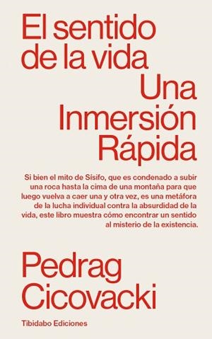 EL SENTIDO DE LA VIDA | 9788419683601 | CICOVACKI,PREDRAG | Libreria Geli - Librería Online de Girona - Comprar libros en catalán y castellano