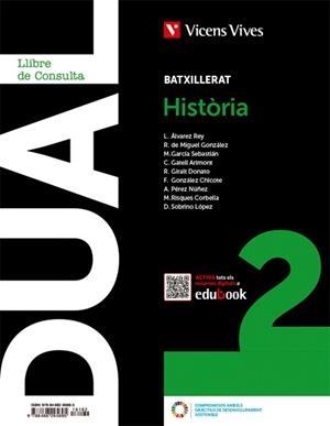 DUAL 2.HISTORIA(BATXILLERAT(LLIBRE+QUADERN D'ACTIVITATS+DIGITAL)ED.2023 | 9788468295695 | EQUIPO EDITORIAL | Llibreria Geli - Llibreria Online de Girona - Comprar llibres en català i castellà