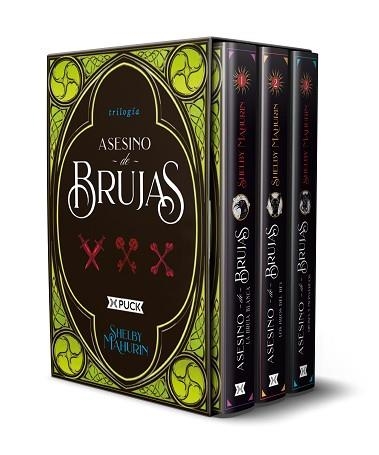 ESTUCHE TRILOGÍA "ASESINO DE BRUJAS" | 9788417854997 | MAHURIN,SHELBY | Llibreria Geli - Llibreria Online de Girona - Comprar llibres en català i castellà