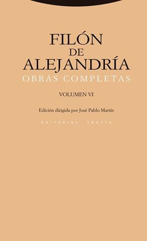 FILÓN DE ALEJANDRÍA(OBRAS COMPLETAS-6) | 9788413641096 |   | Llibreria Geli - Llibreria Online de Girona - Comprar llibres en català i castellà