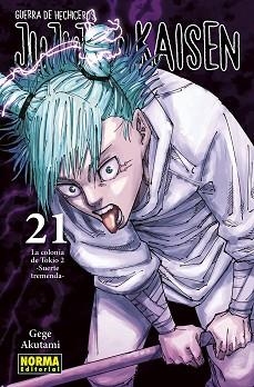 JUJUTSU KAISEN-21 | 9788467961720 | AKUTAMI,GEGE | Libreria Geli - Librería Online de Girona - Comprar libros en catalán y castellano