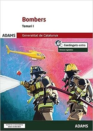 BOMBERS DE LA GENERALITAT DE CATALUNYA(TEMARI-1.EDICIÓ 2022) | 9788411160537 |   | Libreria Geli - Librería Online de Girona - Comprar libros en catalán y castellano
